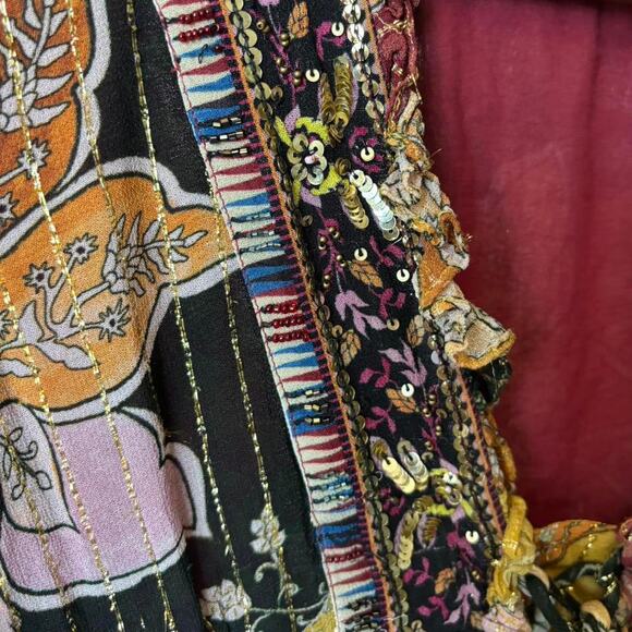 Verb by Pallavi Singhee Embellished Boho Tunic Dress – Size Small - Picture 3 of 8